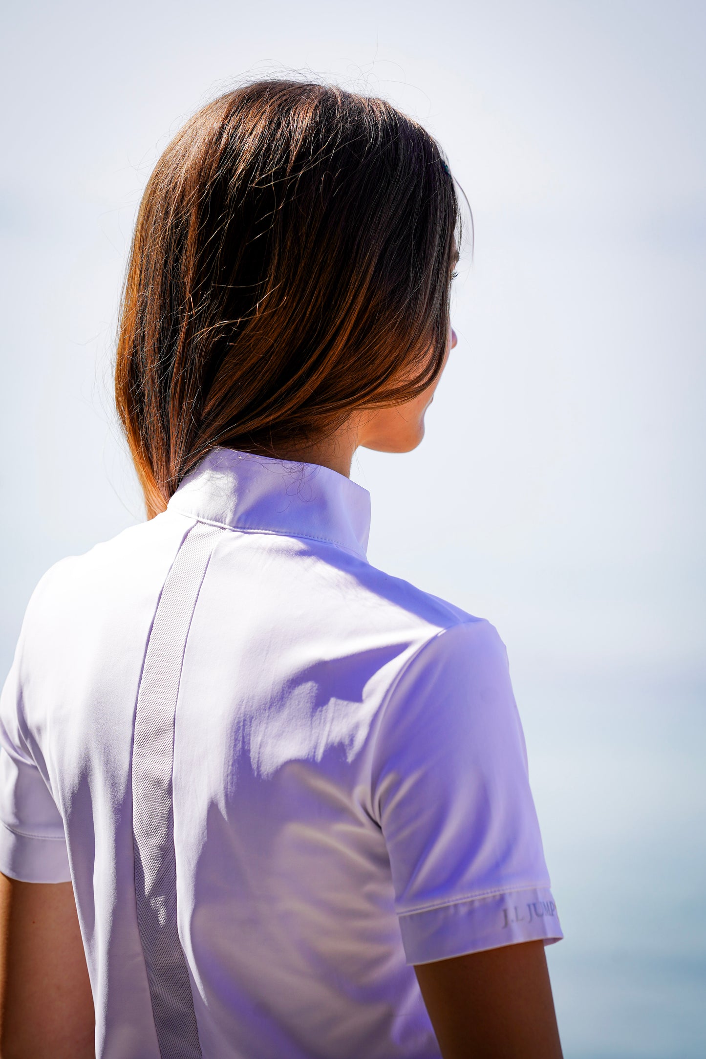 polo léger concours femme coupe ajustée