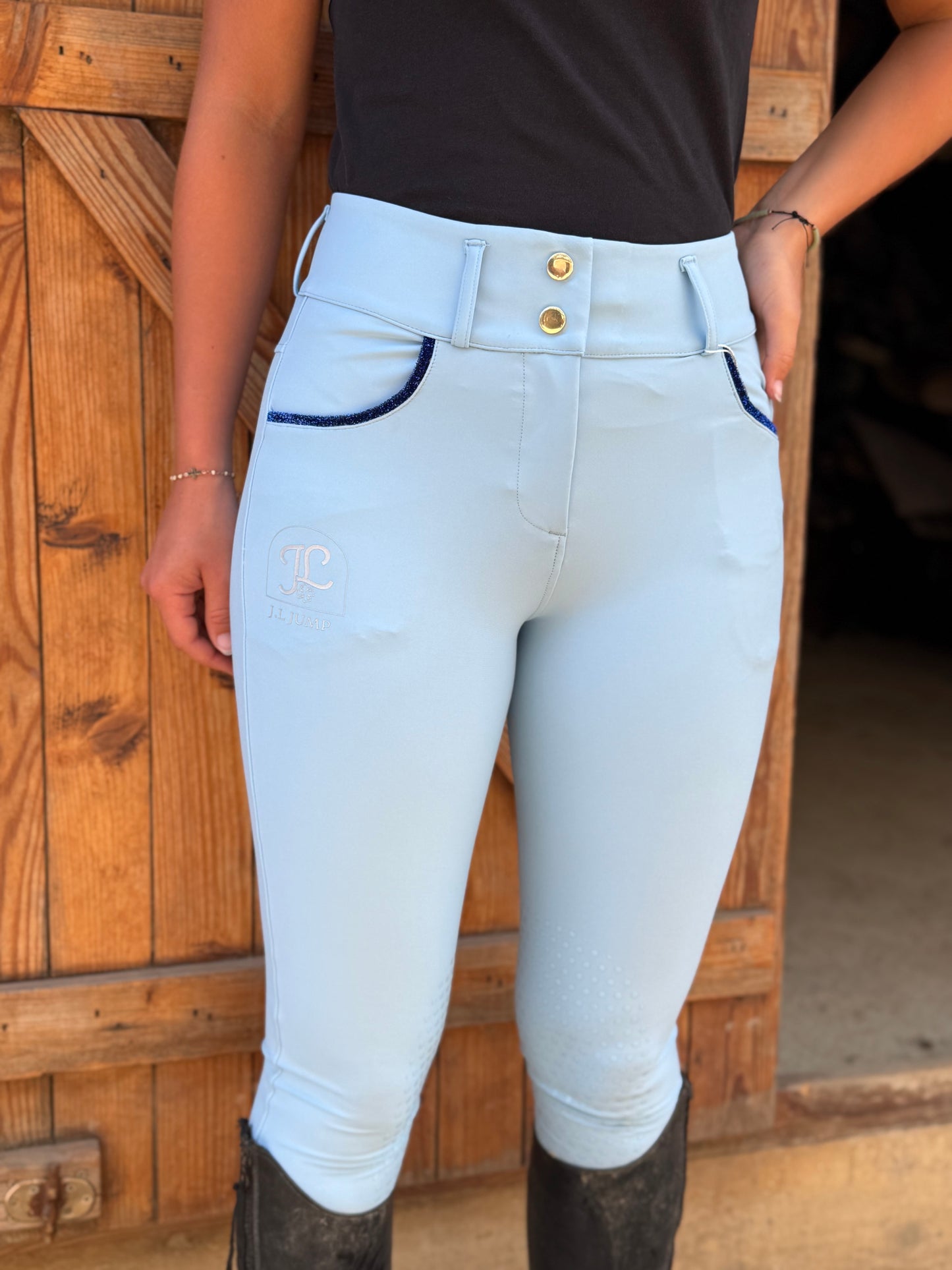 Pantalon d'Équitation Alpha - Skyblue