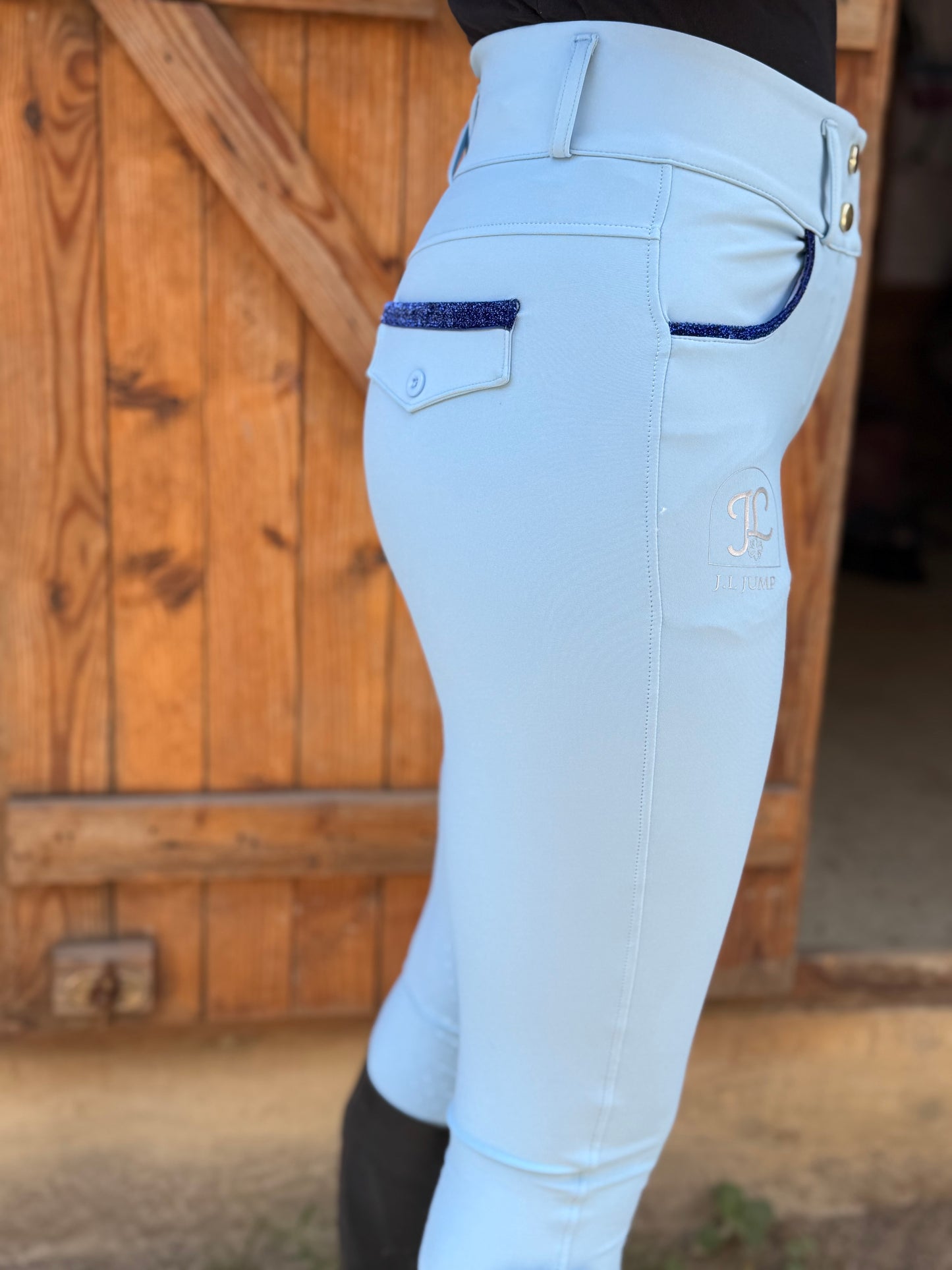 Pantalon d'Équitation Alpha - Skyblue