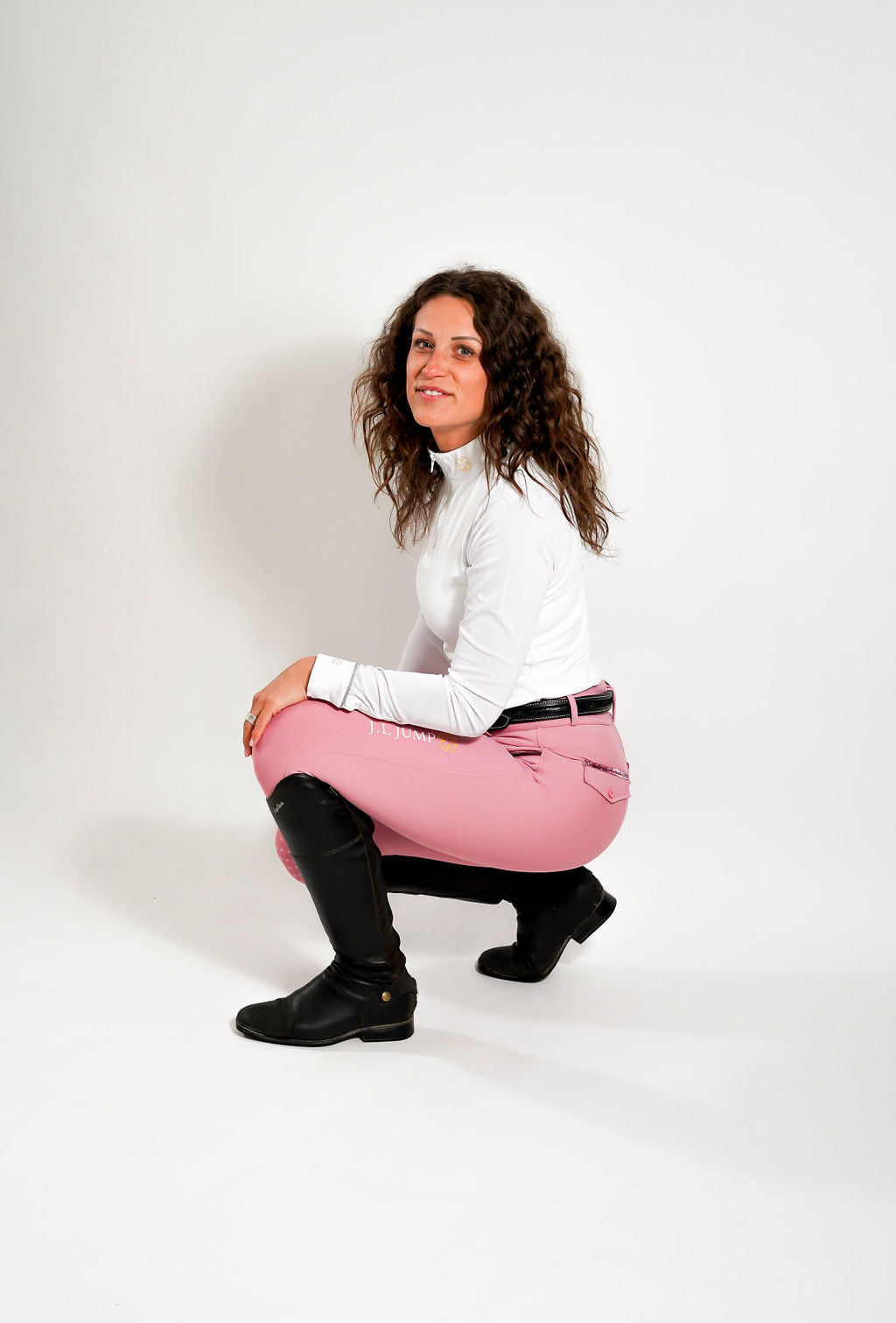 Pantalon d'Équitation Belinda - Rose