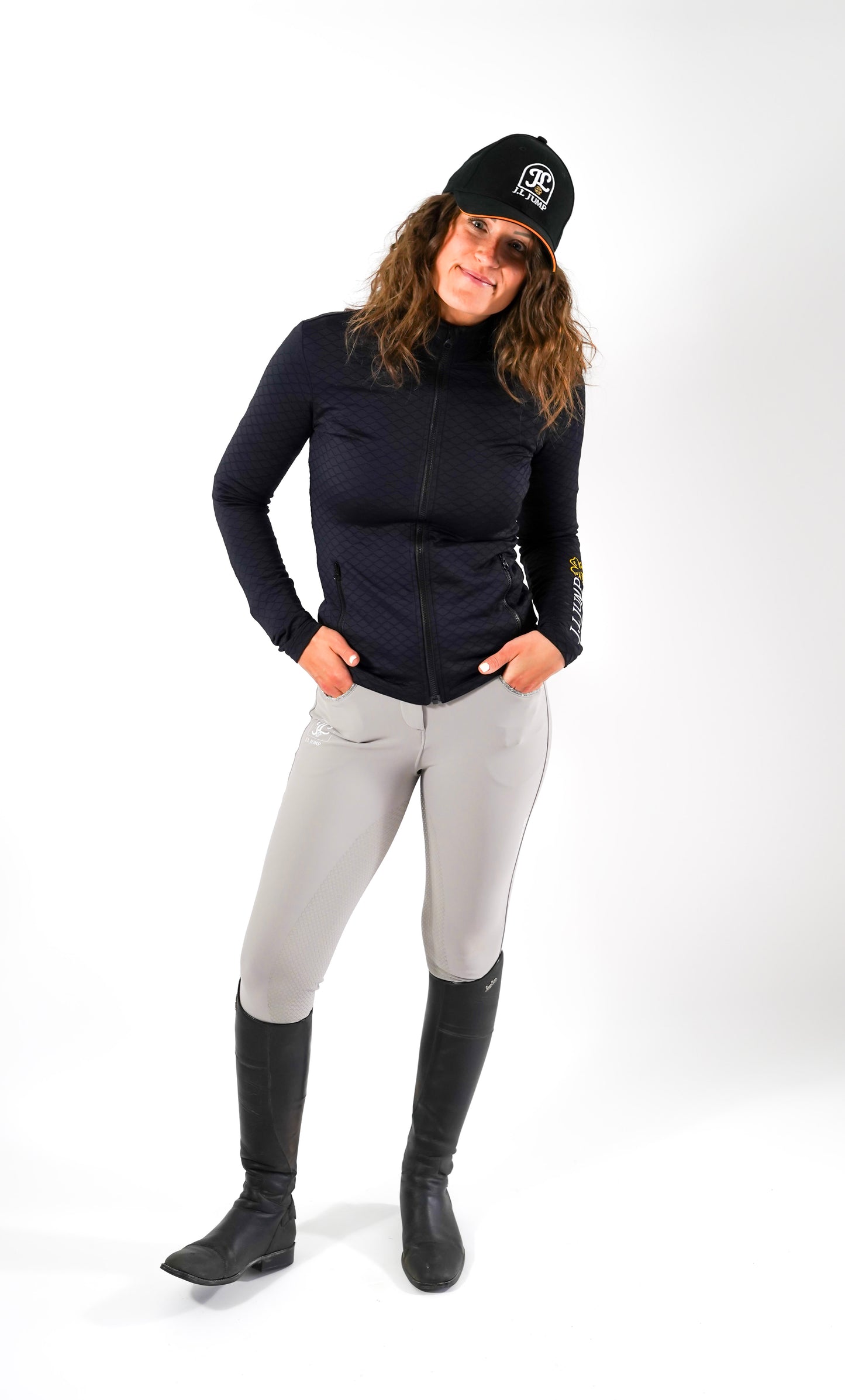 Coupe vent équitation femme style confort