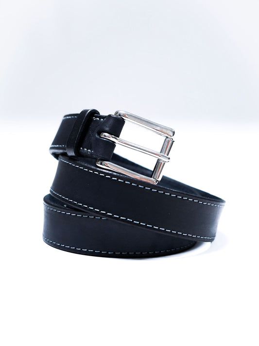 ceinture homme cuir noir cavalier