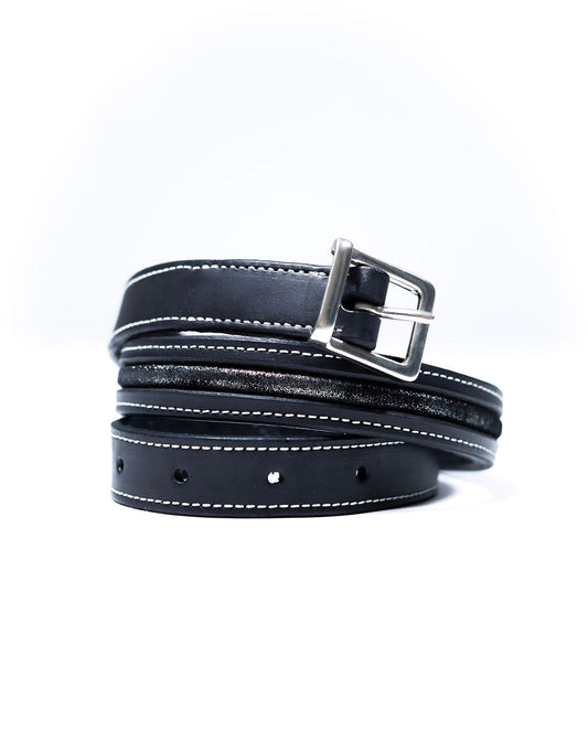 ceinture strass cavalière jljump cuir noir