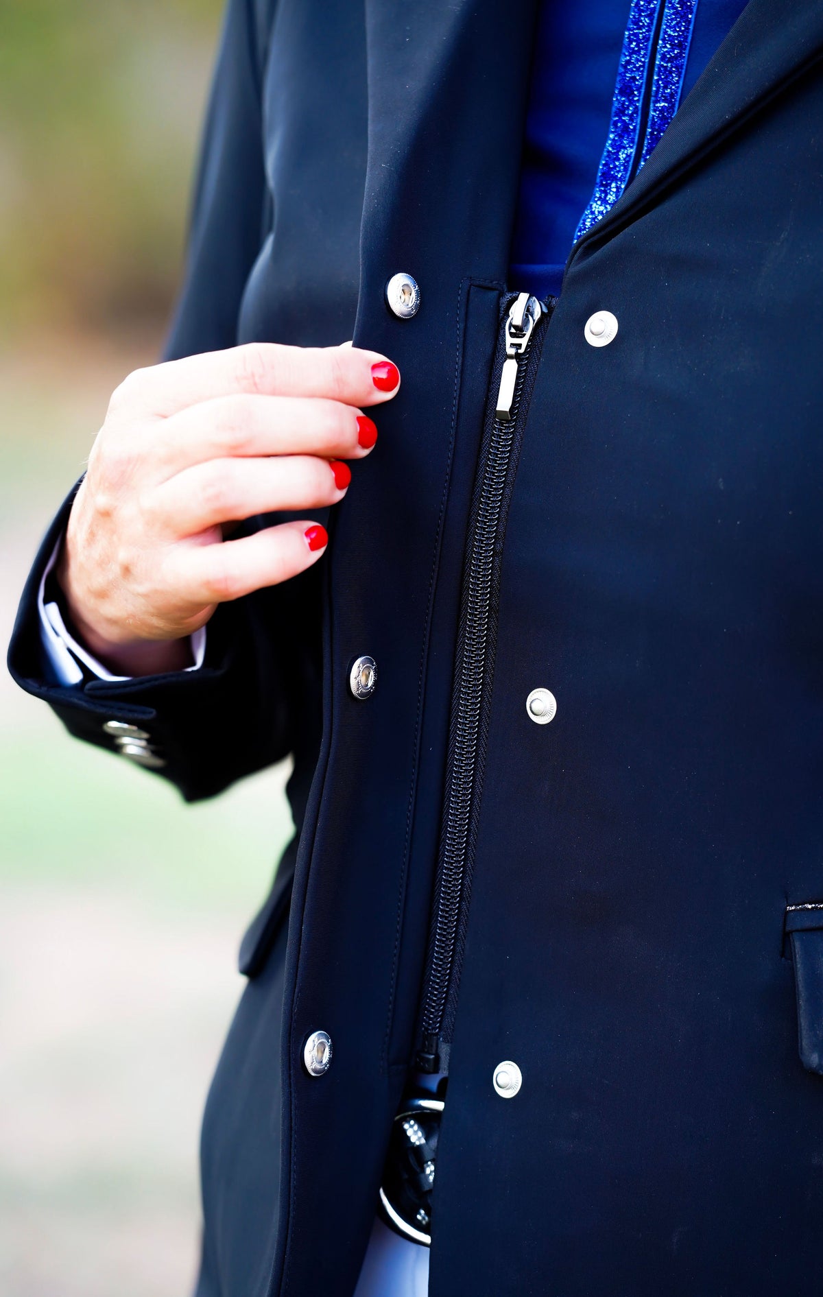 veste d'équitation CSO coupe féminine 